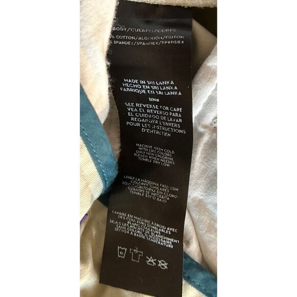 TAYLRD FIT Casual Pants Cotton Chino Khaki Size 32/32 - Picture 6 of 7